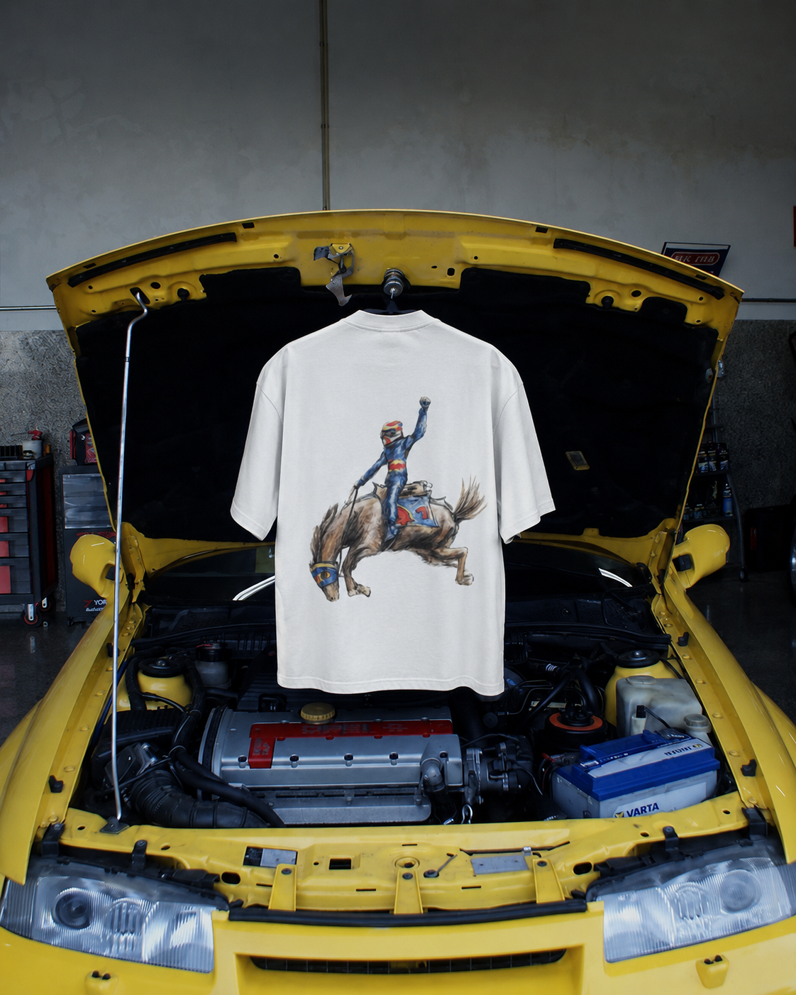Camiseta Blanca "The Only Place"