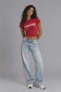 VENTORE "Speed Oval" Women's Baby Tee