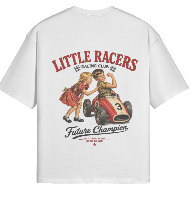 VENTORE "Little Racers" Boxy Heavyweight T-Shirt
