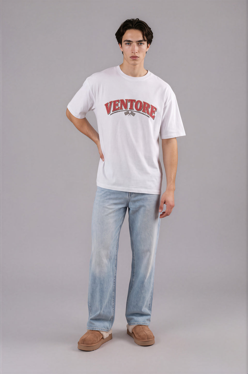 VENTORE "Little Racers" Boxy Heavyweight T-Shirt