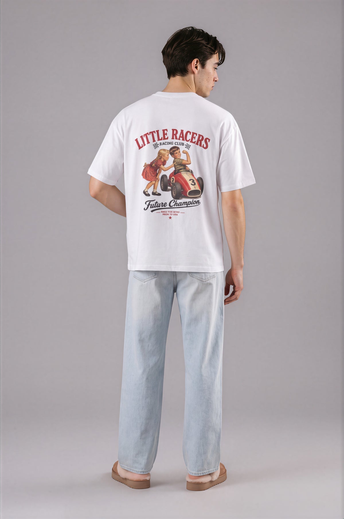VENTORE "Little Racers" Boxy Heavyweight T-Shirt
