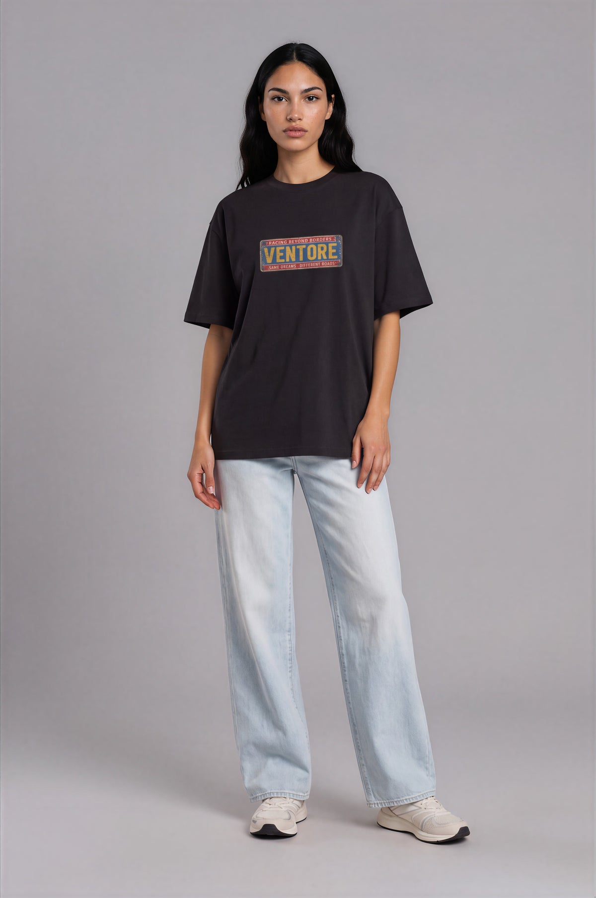 VENTORE "Racing Beyond Borders / Shanghai" Boxy Heavyweight T-Shirt