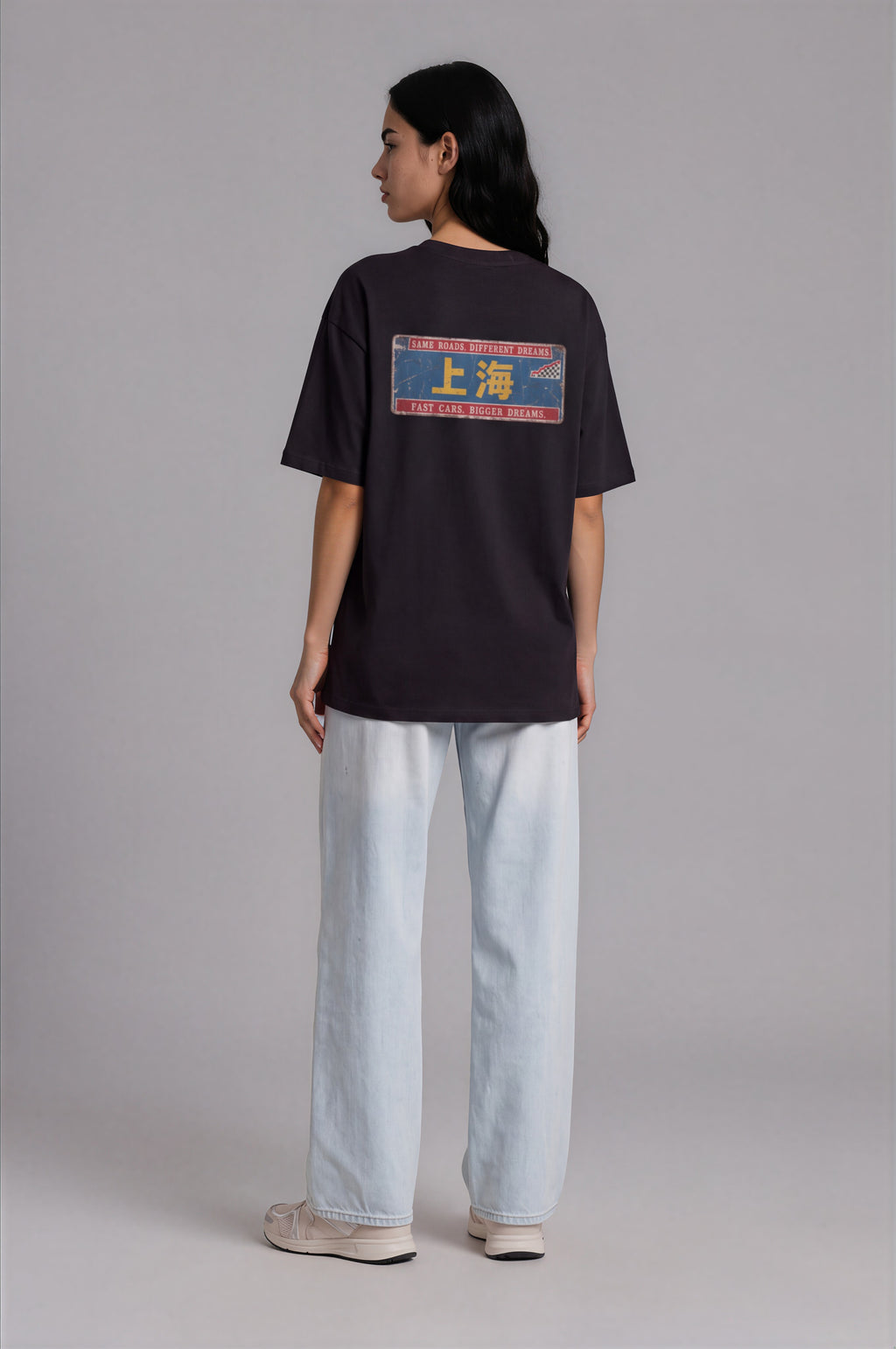 VENTORE "Racing Beyond Borders / Shanghai" Boxy Heavyweight T-Shirt