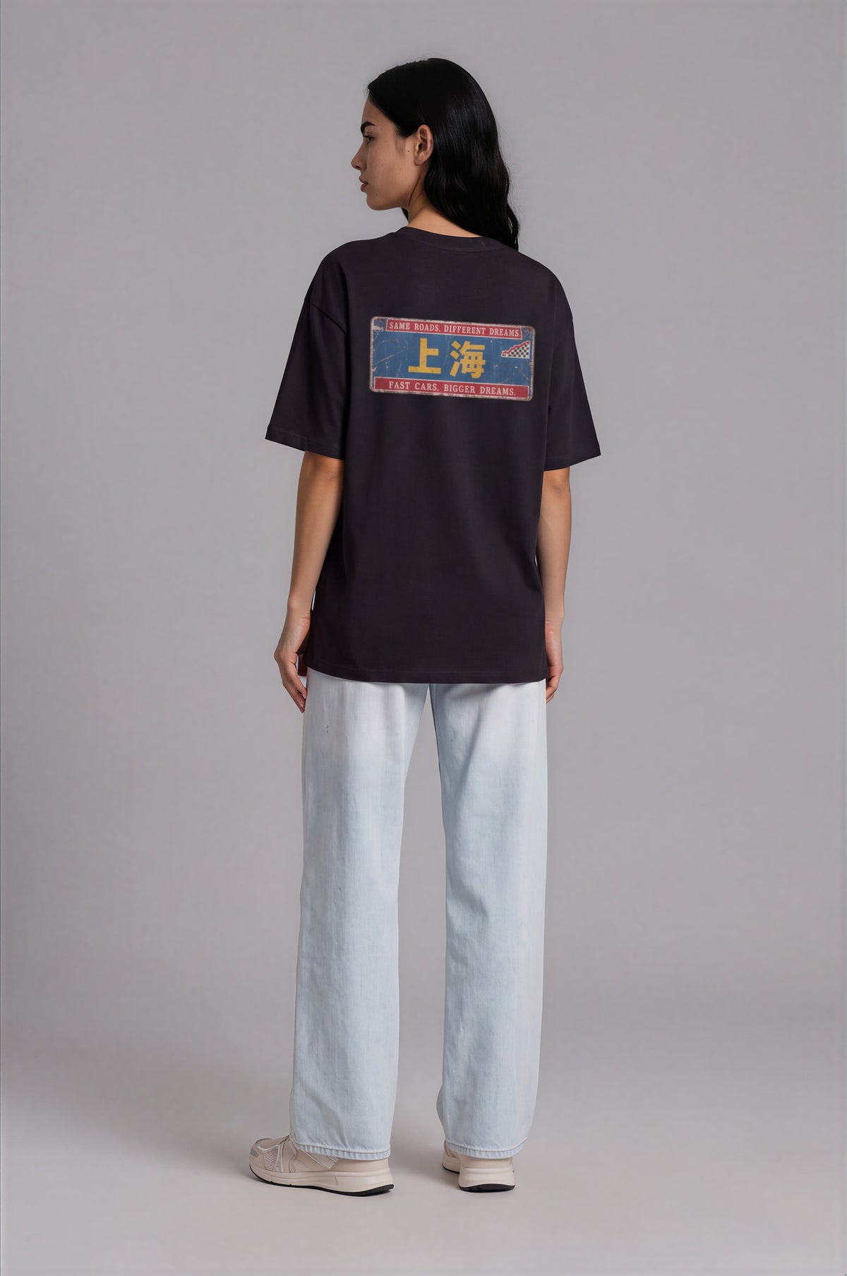 VENTORE "Racing Beyond Borders / Shanghai" Boxy Heavyweight T-Shirt